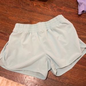 ATHLETA GIRL MINT SHORTS SIZE 14